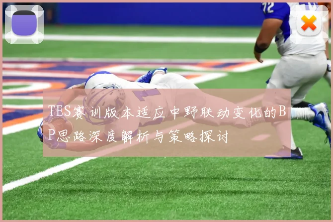 TES赛训版本适应中野联动变化的BP思路深度解析与策略探讨